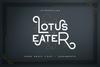 Lotus Eater - sans serif font