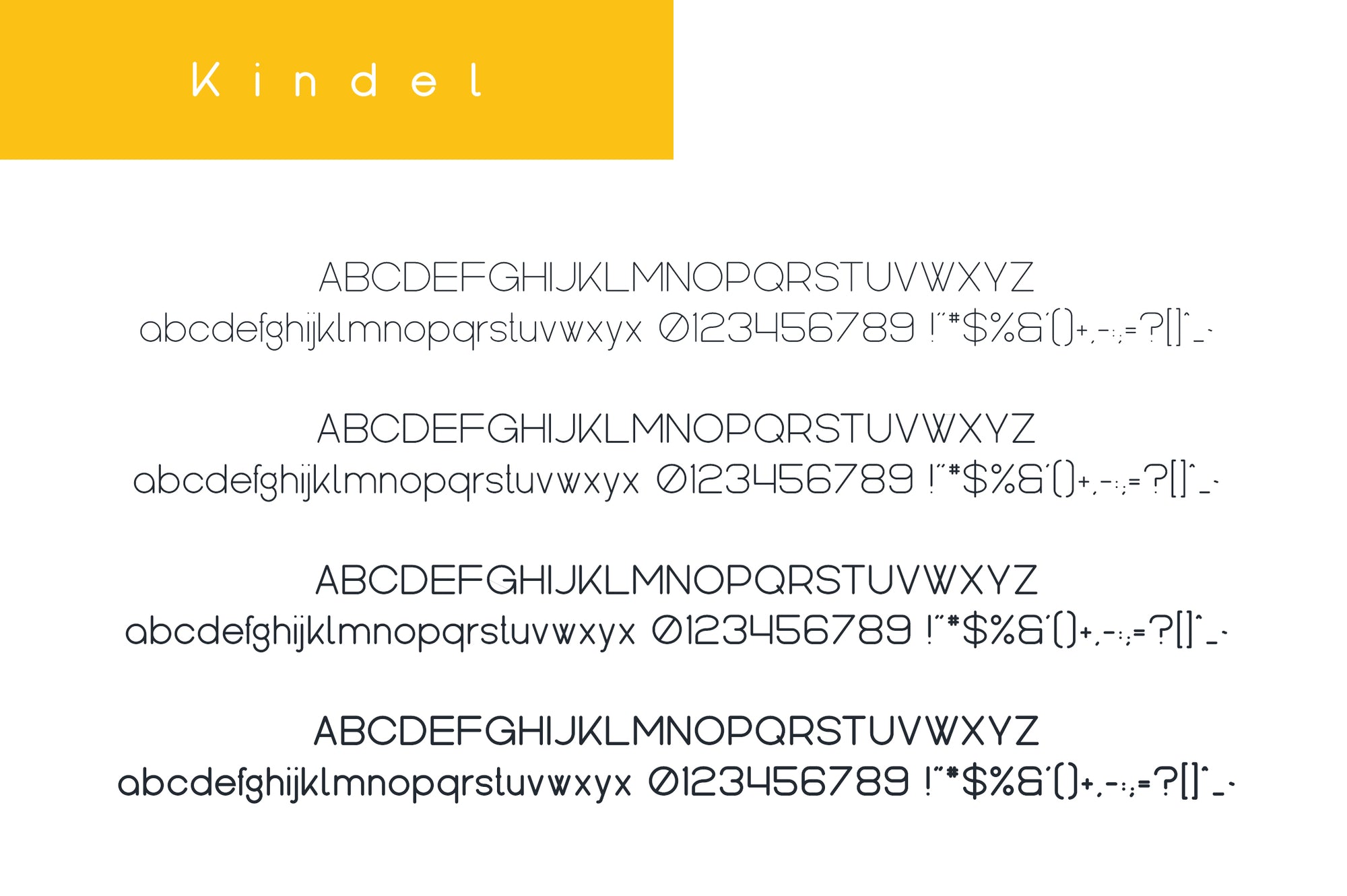 Kindel - Completed Collection