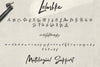 Lelushka Script + Ink marks