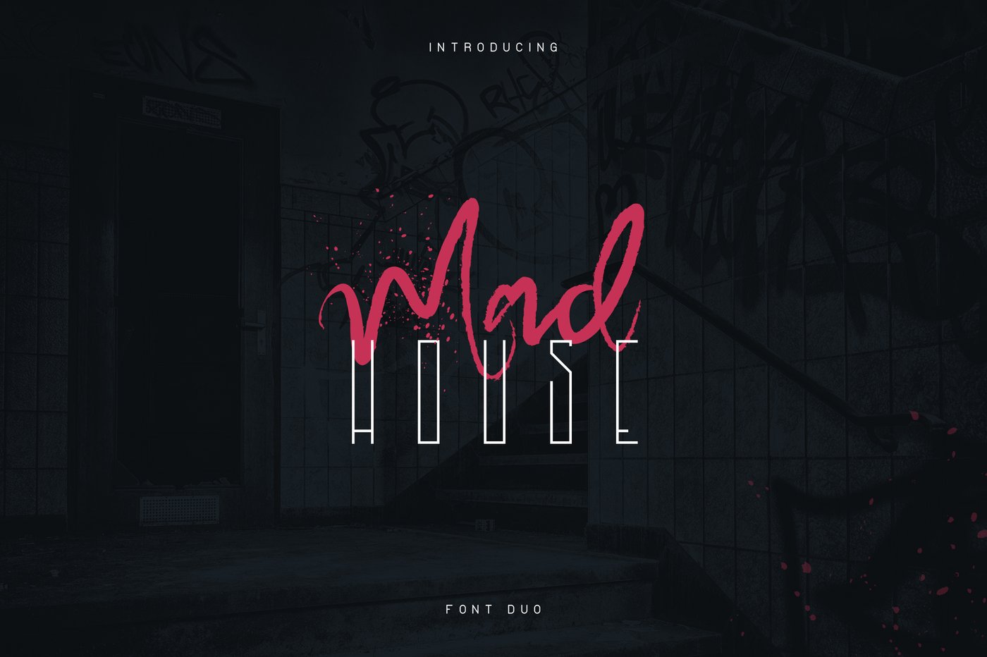 Madhouse font duo + Extra