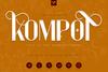 Kompot Display - 2 fonts