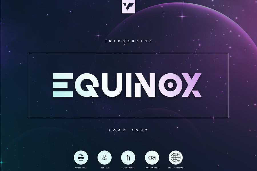 Equinox - Logo Font