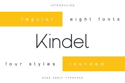 Kindel - Sans Serif Typeface