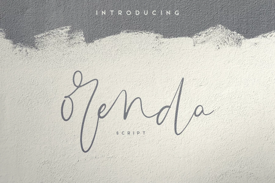 Orenda - Script font