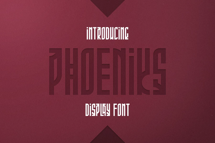 Phoeniks - Display font