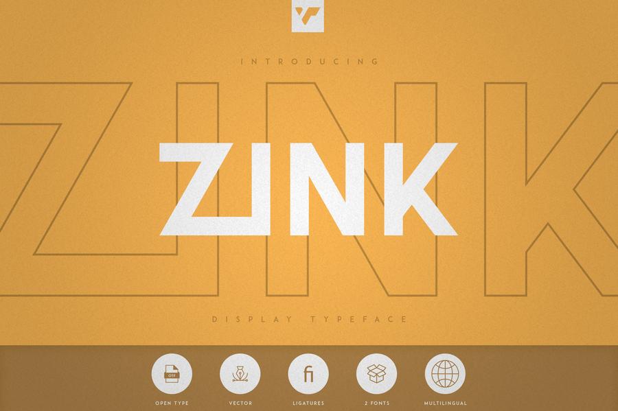Zink - Display Typeface