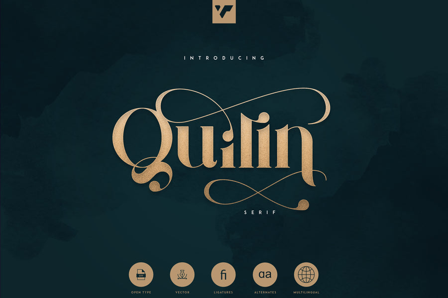 Quilin Serif - latin and cyrillic