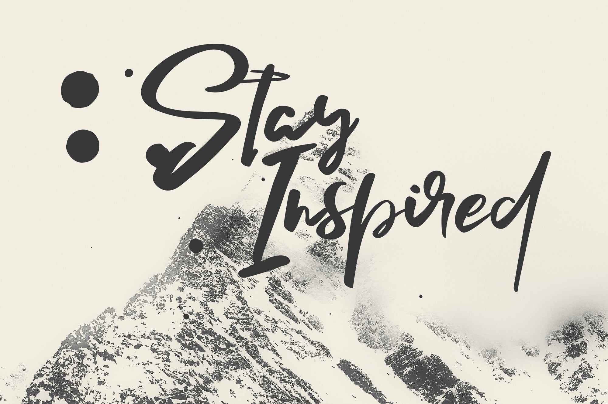 Lelushka Script + Ink marks