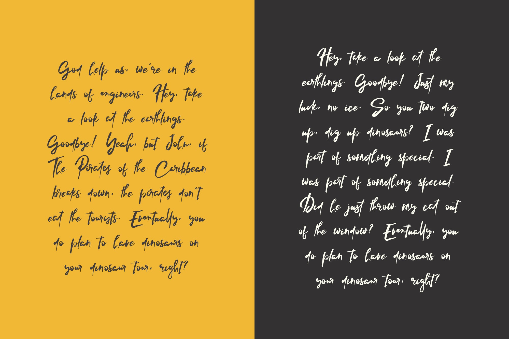 Lelushka Script + Ink marks