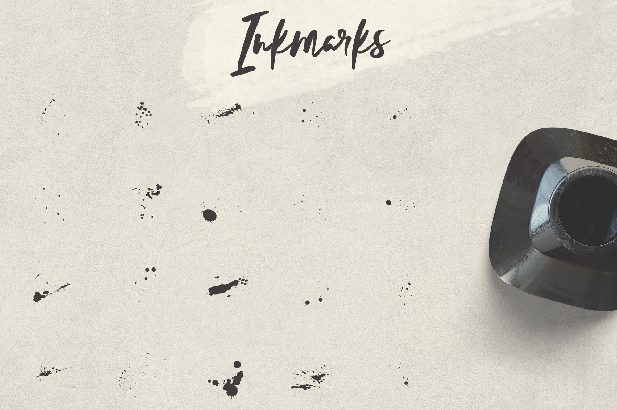 Lelushka Script + Ink marks